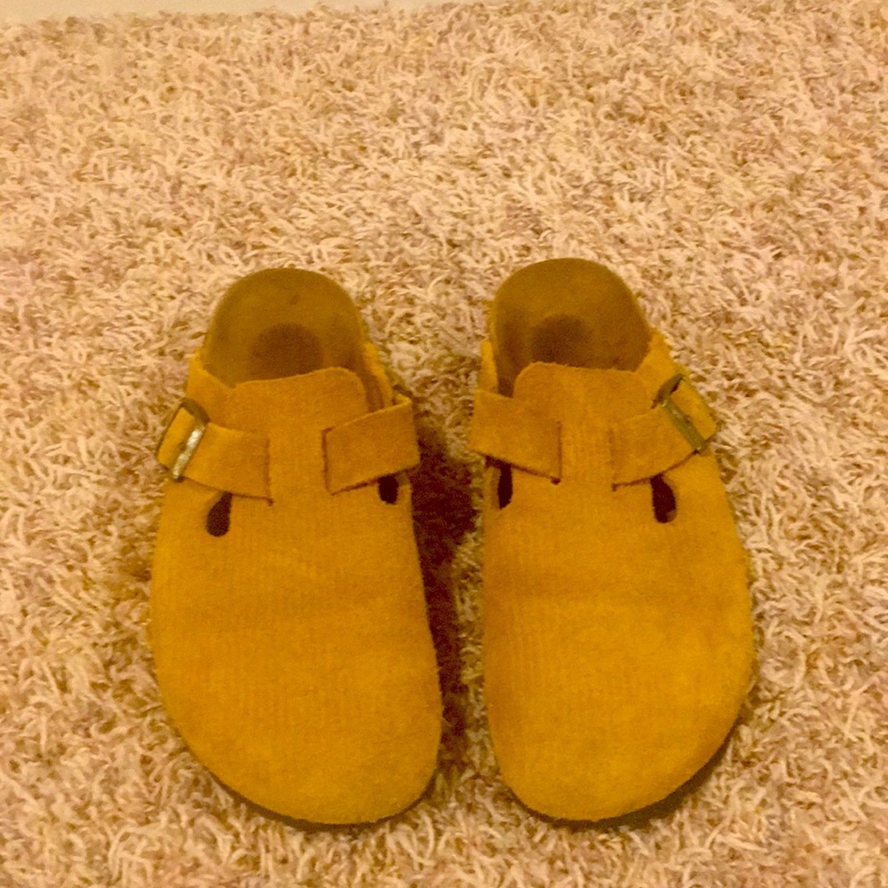 Birkenstock Boston BS Corduroy Cork Brown Size 37